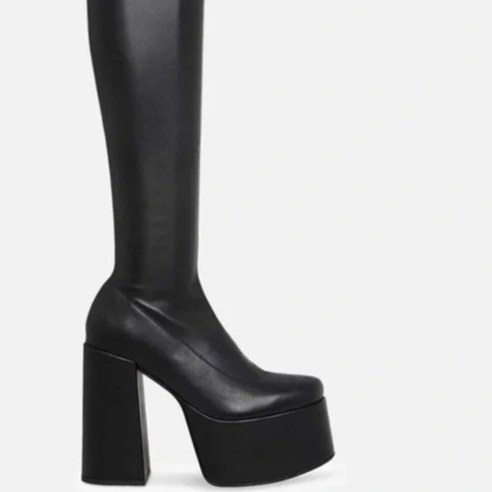 STEVE MADDEN CRAY BOOTS FAUX LEATHER